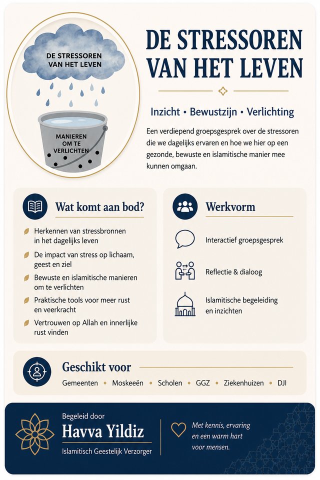 Groepsgesprek: Destressoren van het Leven